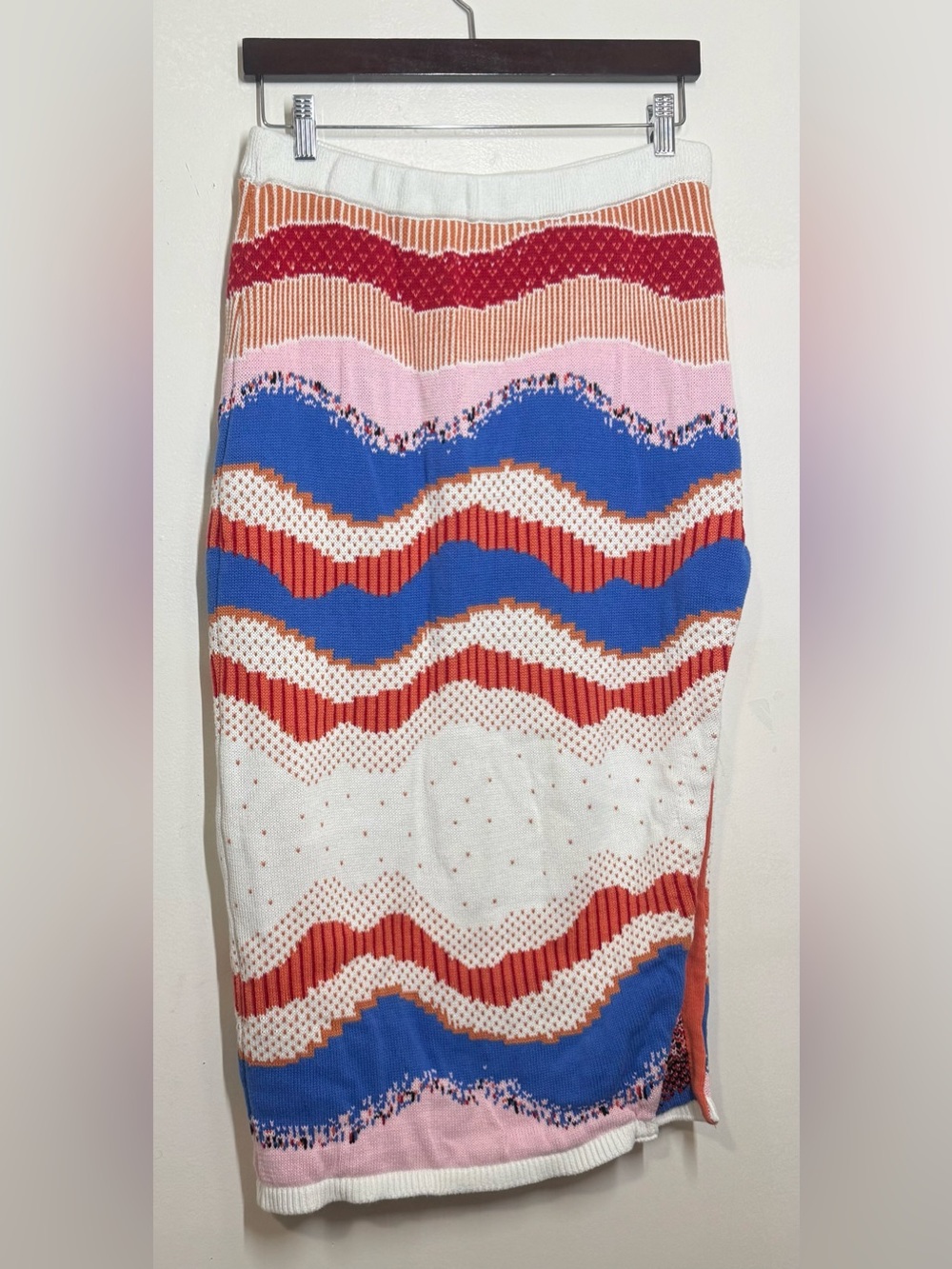 By Anthropologie Knit Midi Skirt - Picture 4 of 9